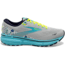 Brooks Ghost 15 Running Shoes - Womens, Medium, Oyster/Bluefish/White, 6.5, 1203801B064.065