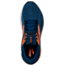 Brooks Ghost 16 Running Shoes - Mens, Blue Opal/Black/Nasturtium, 8.5, 1104181D474.085