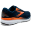 Brooks Ghost 16 Running Shoes - Mens, Blue Opal/Black/Nasturtium, 8.5, 1104181D474.085