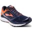 Brooks Ghost 9 Road Running Shoe - Men's-Peacoat/Orange/Black-Medium-9