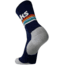 Brooks Ghost Crew Sock, Navy/Brooks Stripe, S, 280495410.025