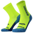 Brooks Ghost Crew Sock, Neon Yellow/BR Crew, L, 280495790.035