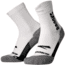 Brooks Ghost Crew Sock, White/BR Crew, L, 280495161.035