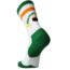 Brooks Ghost Crew Sock, White/Run Lucky, S, 280495162.025