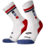 Brooks Ghost Crew Sock, White/Run USA, S, 280495107.025