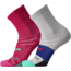 Brooks Ghost Lite Crew 2-Pack Sock, Pink/Salt &amp; Light Grey/Salt, XL, 280490612.040