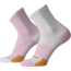 Brooks Ghost Lite Crew 2-Pack Sock, Quartz/White &amp; White/Quartz, M, 280490654.030