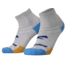 Brooks Ghost Lite Quarter 2-Pack Sock, Blue/Peacoat &amp; Light Grey/Blue, L, 280497435.035
