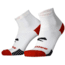 Brooks Ghost Lite Quarter 2-Pack Sock, White/Clay &amp; Clay/Lt Peak, M, 280497172.030
