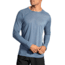 Brooks Ghost Long Sleeve Running Top - Mens, Heather Tide, L, 211132432.035