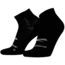 Brooks Ghost Quarter Sock, Black, L, 280499001.035