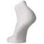 Brooks Ghost Quarter Sock, White, M, 280499100.030