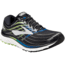Brooks Glycerin 15 Road Running Shoe - Men's-Black/Electric Blue/Green-Medium-9.5
