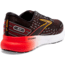 Brooks Glycerin 20 Running Shoes - Mens, Black/Blackened Pearl/Fiery Red, 8.5, 1103821D090.085