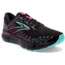 Brooks Glycerin 20 Running Shoes - Womens, Medium, Black/Blue Light/Pink, 6.5, 1203691B005.065