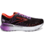 Brooks Glycerin GTS 20 Running Shoes - Womens, Medium, Black/Bellflower/Fiesta, 5.0, 1203701B013.050