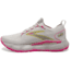 Brooks Glycerin StealthFit GTS 20 Running Shoes - Womens, Medium, Grey/Yellow/Pink, 9.5, 1203711B067.095