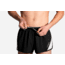 Brooks Go-To 2 Inch Split Men's Running Short, Black/Sterling, Large 211135-Black/Sterling-L