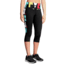 Brooks Greenlight Women's Running Capri, Black/Multi Alpha, Small, 221227-Blk/MultiAlpha-S