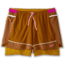 Brooks High Point 3in 2-in-1 Short - Womens, Hazelwood/Ochre/Fuchsia, S, 221611290.025