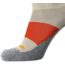 Brooks High Point Crew Sock, Oatmeal/Red Clay, M, 280491214.030