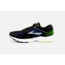 Brooks Launch 5 Mens Road Running Shoes, Black/Blue/Green, 10 US, Medium, 1102781D016.100