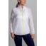 Brooks LSD Jacket - Womens, White/Leaf, Large, 221135139.035