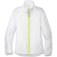 Brooks LSD Jacket - Womens, White/Leaf, Small, 221135139.025