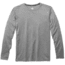 Brooks Men's Ghost Long Sleeve Running Shirt, Heather Asphalt, Large, 211096020.035