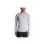 Brooks Mens Distance Long Sleeve Running Shirt, Heather Sterling/Heather Finch