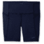 Brooks Moment 5in Short Tight - Womens, Navy, L, 221584451.035