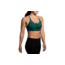 Brooks Moving Comfort FastForward Zip Bra - Womens, Forest/Mint, L, 300637325.035