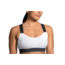 Brooks Moving Comfort Hot Shot Bra - Womens, White/Asphalt/Black, M, 300638174.03