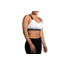 Brooks Moving Comfort Hot Shot Bra - Womens, White/Asphalt/Black, M, 300638174.03