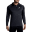 Brooks Notch Thermal Hoodie 2.0 - Mens, Large, Black, 211402001.035
