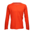 Wool Long Sleeve Shirt - Mens-Fiery Orange-Large