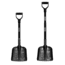 Brooks-Range Sharktooth Compact MiniPro D-Handle Shovel-Smoke