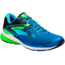 Brooks Ravenna 8 Road Running Shoe - Men's-Electric Blue Lemonade/Black/Green-Medium-13