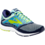 Brooks Revel Road Running Shoe - Women's-Island Blue/Evening Blue/Lime Popsicle-Medium-11