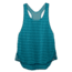 Brooks Ritual Womens Tank Top, Ocean Stripe/Ocean, Large, 221265-OcnStripe/Ocn-L