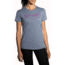 Brooks Run Happy Smile T-Shirt - Women's-Heather Navy-Small