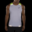 Brooks Run Visible Tank - Men's, Medium, White/Asphalt/Nightlife, 211410134.030