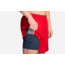 Brooks Sherpa 7 Inch 2-in-1 Mens Running Short, Blaze/Asphalt, Large, 211138-Blaze/Asphalt-L