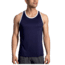 Brooks Stealth Singlet - Mens, Navy/White, Large, 211220447.035