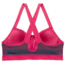 Brooks UpRise Crossback Sports Bra, Market Haze/Dahlia, Medium, 300614625.030
