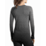 Brooks Women's Streaker Long Sleeve Running Shirt, Black/Oxford, Large, 221142036.035