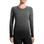 Brooks Women's Streaker Long Sleeve Running Shirt, Black/Oxford, Small, 221142036.025