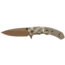 Browning Auric Folding Knife, 3.375in, D2 High Carbon Steel, Drop Point, G10 Handle, N, 3220483