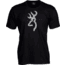 Browning Ss T-shirt Ht Buckmark Black Large