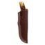 Browning Buckmark Hunter Fixed Blade Knife, 3in, 8Cr13MoV, Drop Point, Bone Handle, Leather, 3220509
